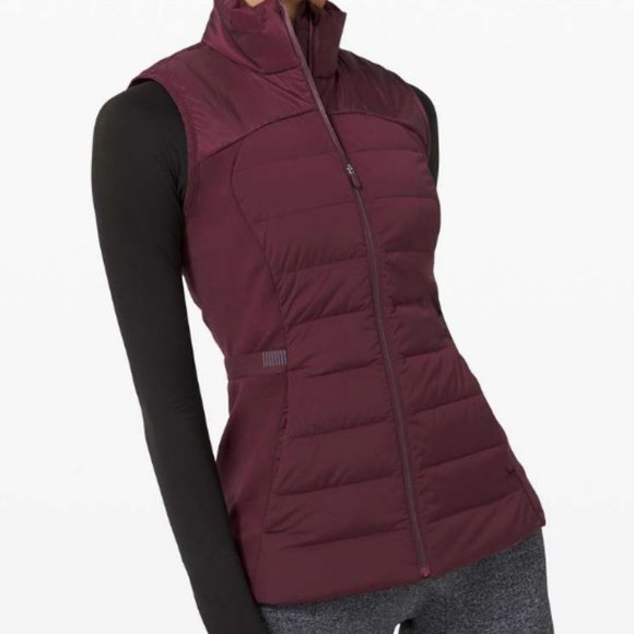 lululemon athletica Jackets & Blazers - LULULEMON Down for it All Vest Puffer Cassis